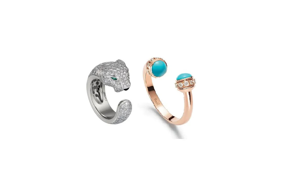 موديلات خواتم ذهبية مفتوحة لخريف 2021