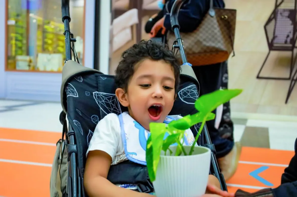 لقطات من جمعية لأجلهم - الصورة من حساب الجمعية بتويتر