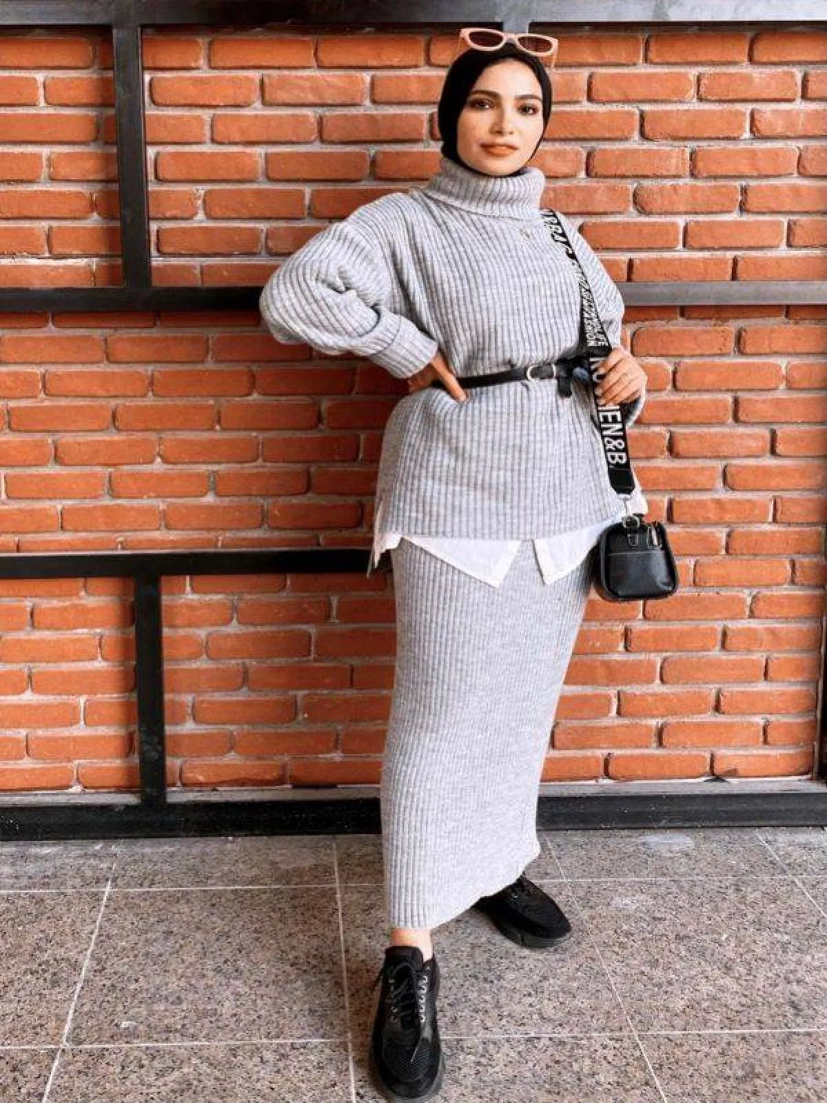 تنسيق البلوفر التريكو