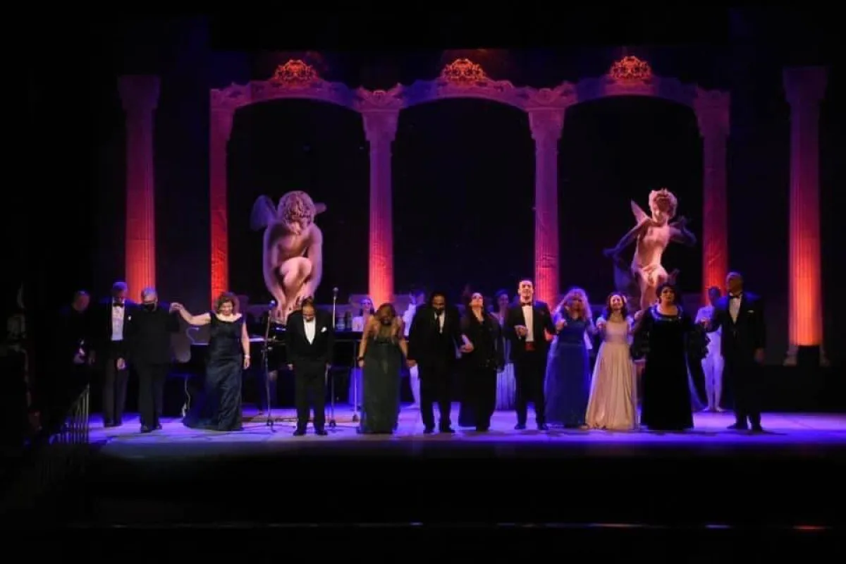 إحدى حفلات دار الأوبرا المصرية  أثناء الاحتفال بالذكرى الـ 33 على تأسيسها - الصورة من فيسبوك دار الأوبرا المصرية