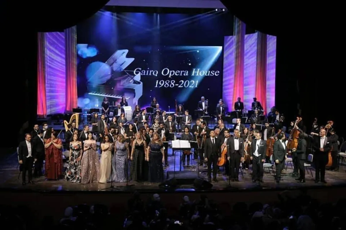 إحدى حفلات دار الأوبرا المصرية  أثناء الاحتفال بالذكرى الـ 33 على تأسيسها - الصورة من فيسبوك دار الأوبرا المصرية