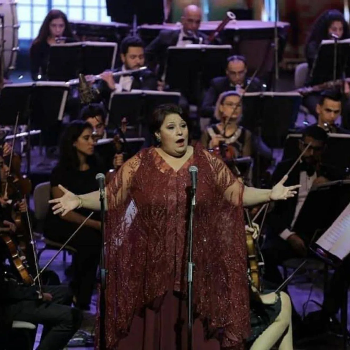 إحدى حفلات دار الأوبرا المصرية  أثناء الاحتفال بالذكرى الـ 33 على تأسيسها - الصورة من فيسبوك دار الأوبرا المصرية