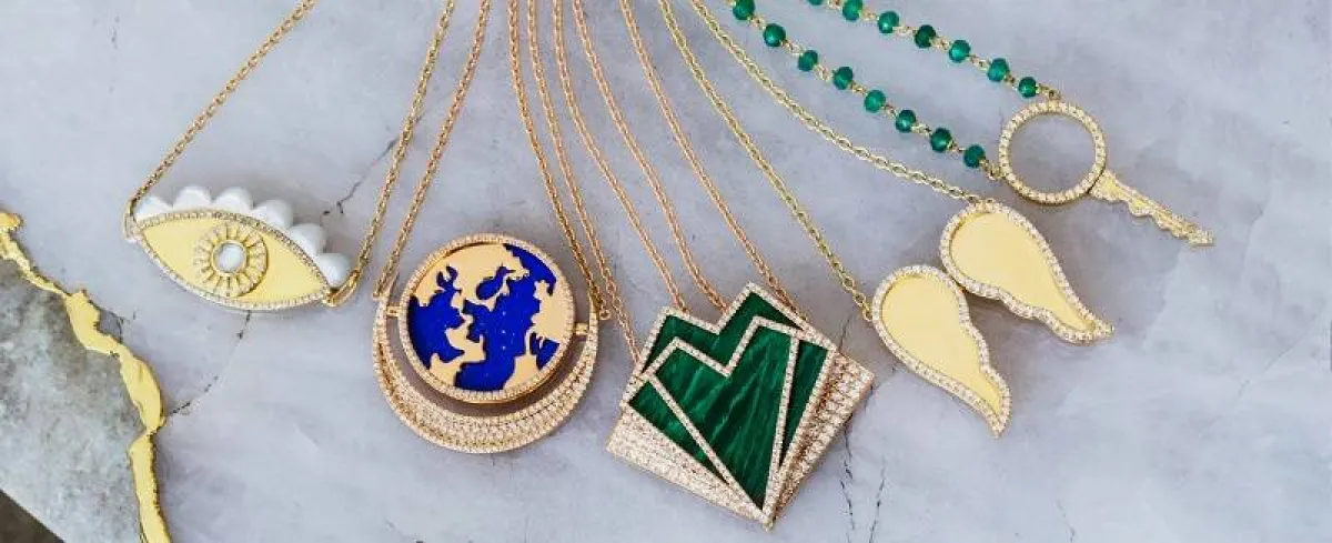 مجوهرات شارمالينا Charmaleena- الصورة من الموقع الرسمي لعلامة المجوهرات 