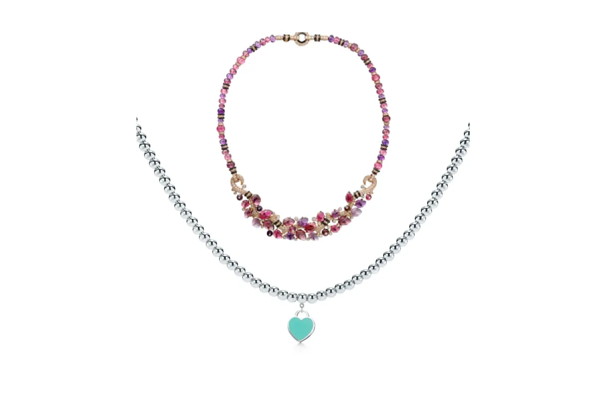 موديلات عقود خرز من أشهر الماركات العالمية