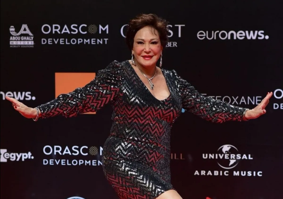 لبلبلة  في رابع أيام مهرجان الجونة السينمائي - الصورة من حساب المهرجان على انستغرام