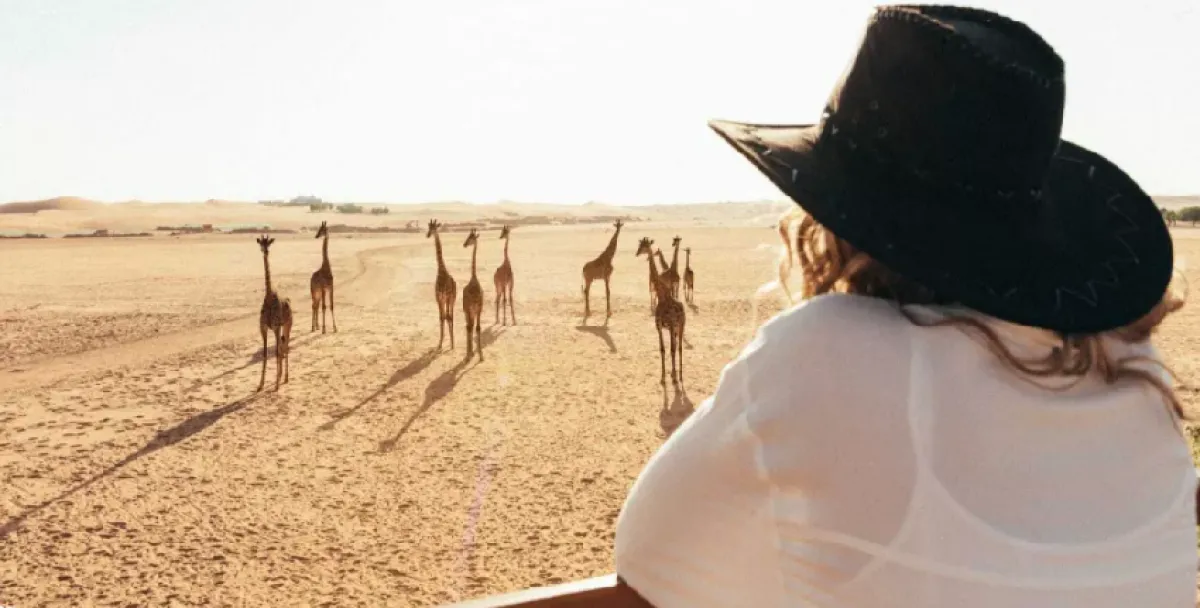 يشعر الزائر وكأنه في أفريقيا