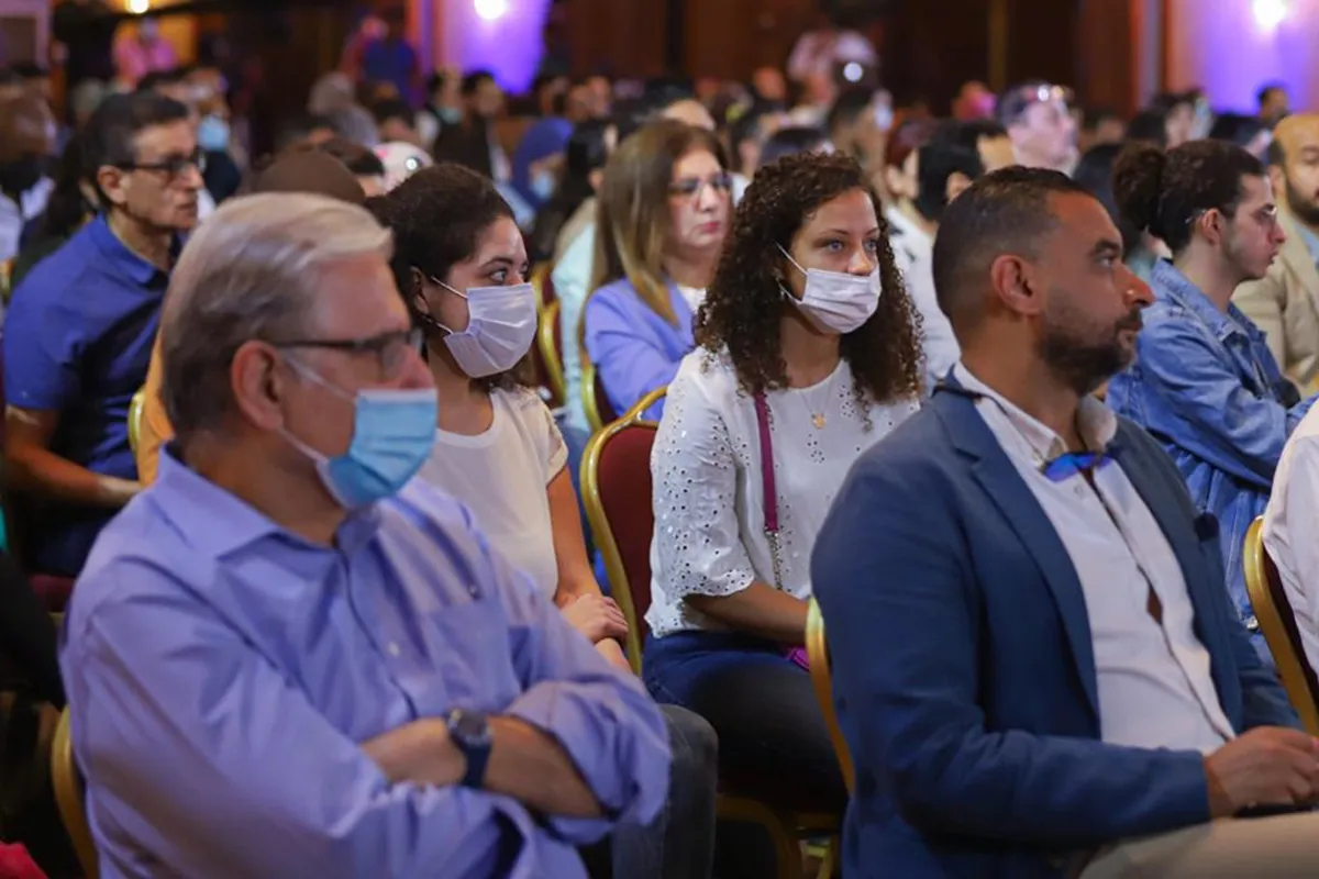 جانب من المؤتر الصحافي للمهرجان - الصورة من المسؤول الإعلامي للمهرجان