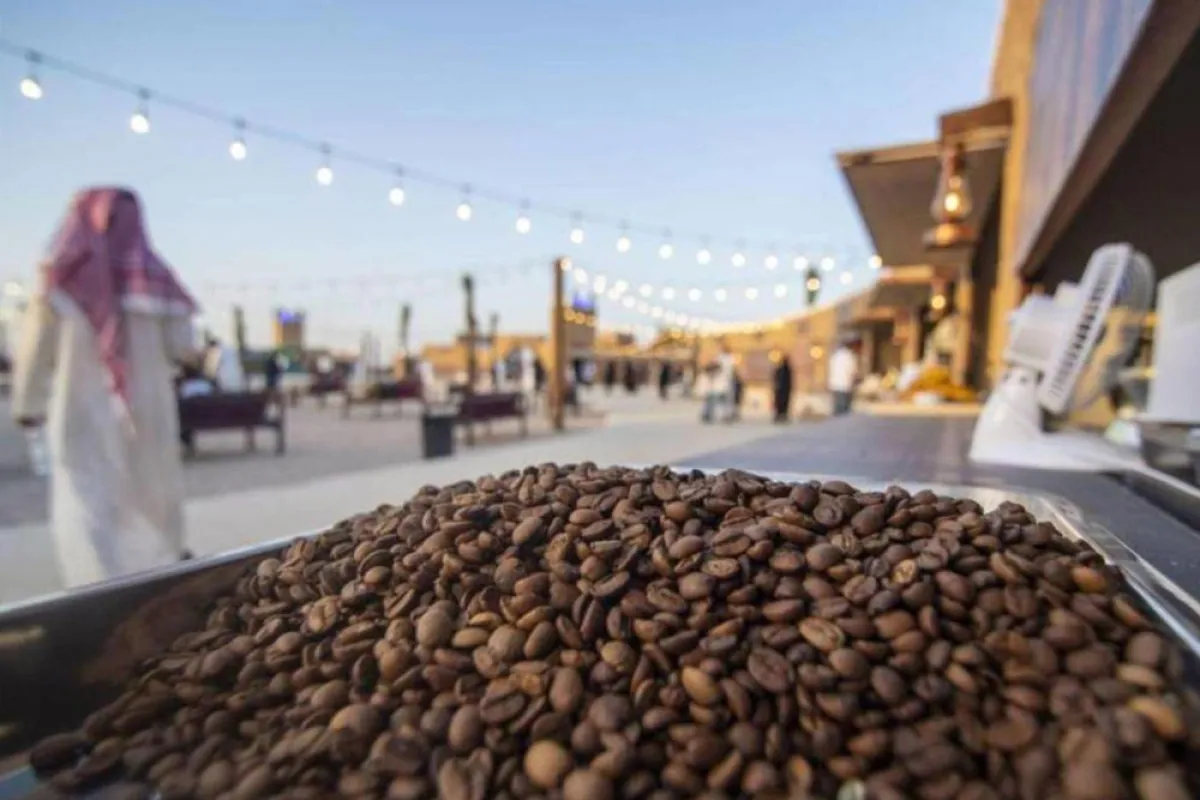 صورة من حساب موسم الرياض 2021 على تويتر لقرية زمان