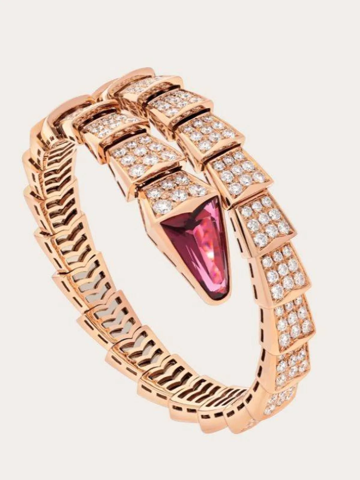 سوار فاخر مرصع بالحجر الزهري