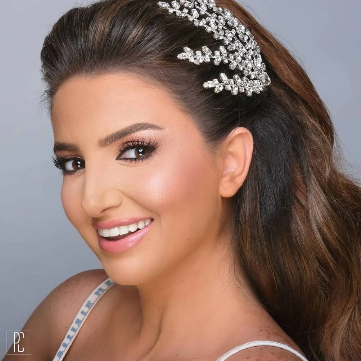 مكياج عروس لبناني زهري