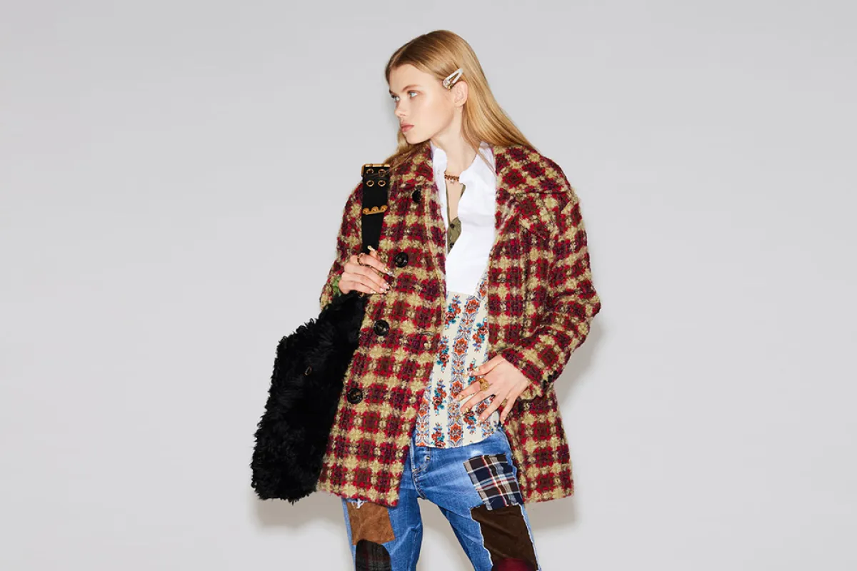 تنسيق البليزر الكاروهات