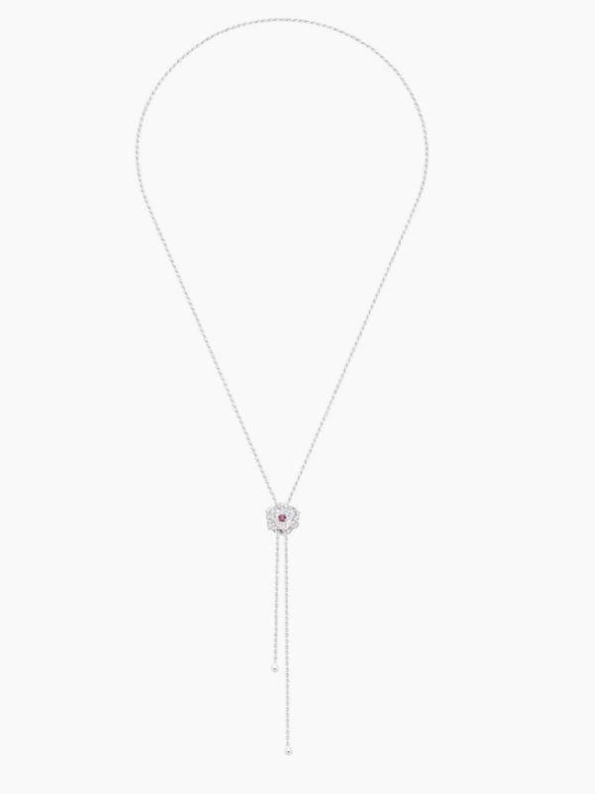 قلادة الوردة بسلسلة انزلاقية