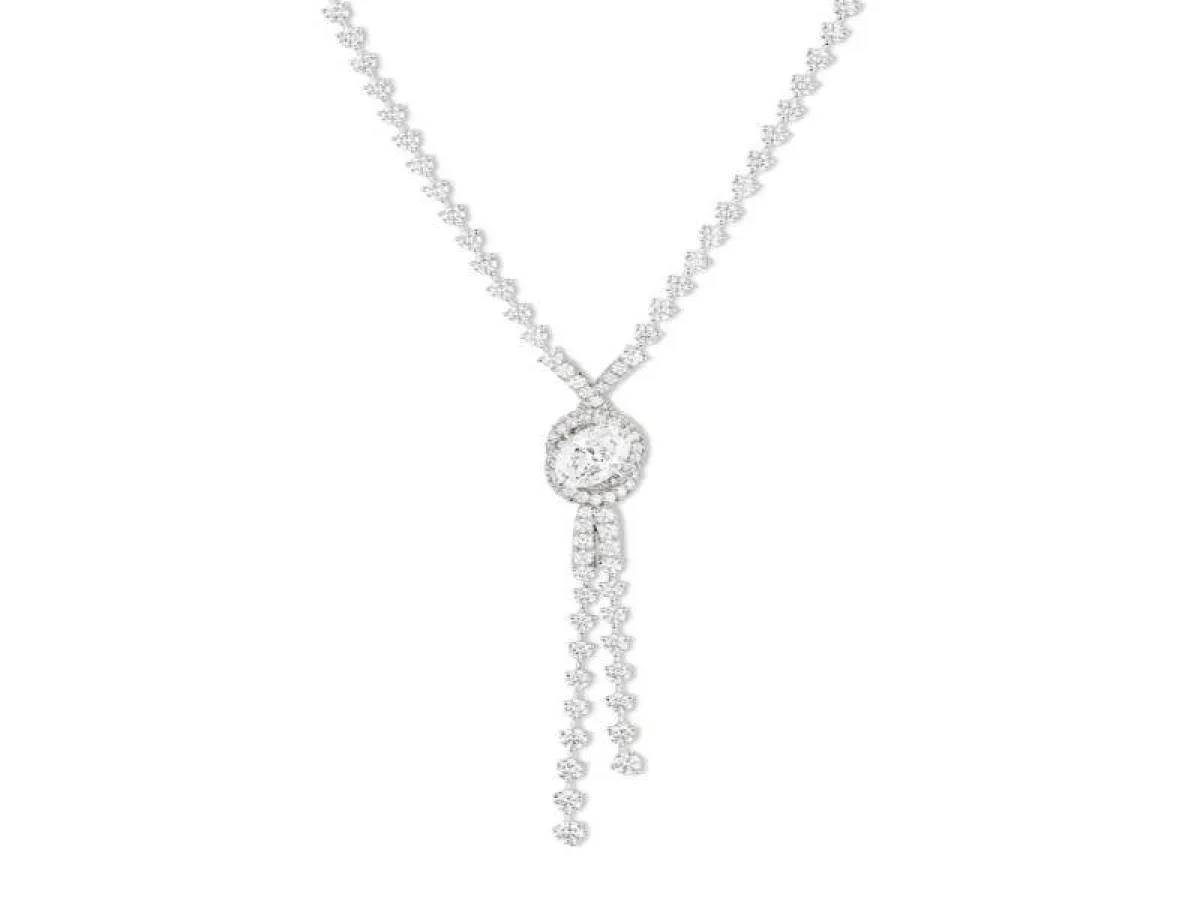 قلادة بسلسلة انزلاقية فاخرة