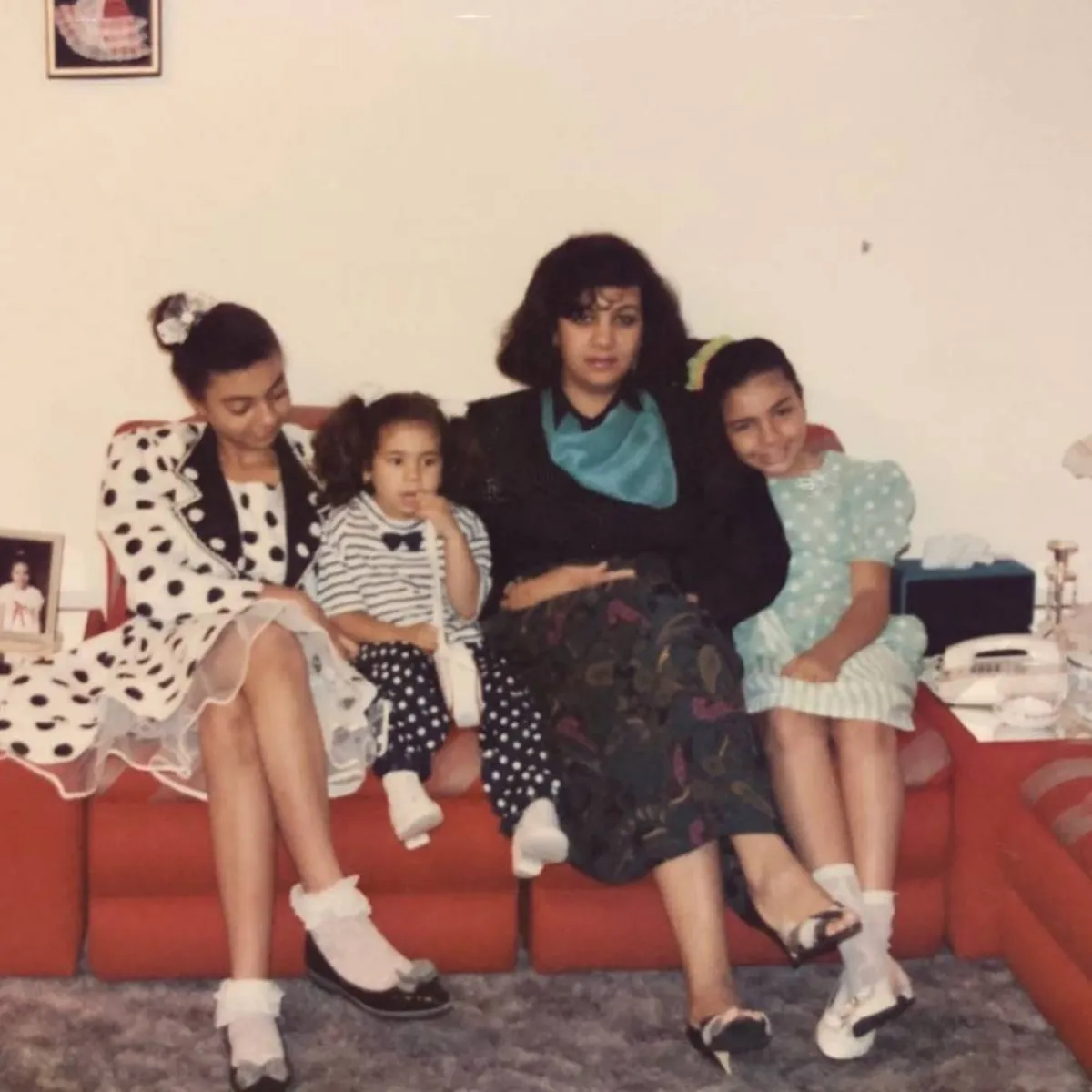 د. رنا القليوبي في طفولتها  