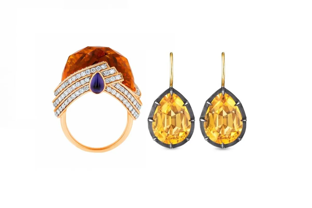 مجوهرات حجر السترين استقبالاً لشهر نوفمبر