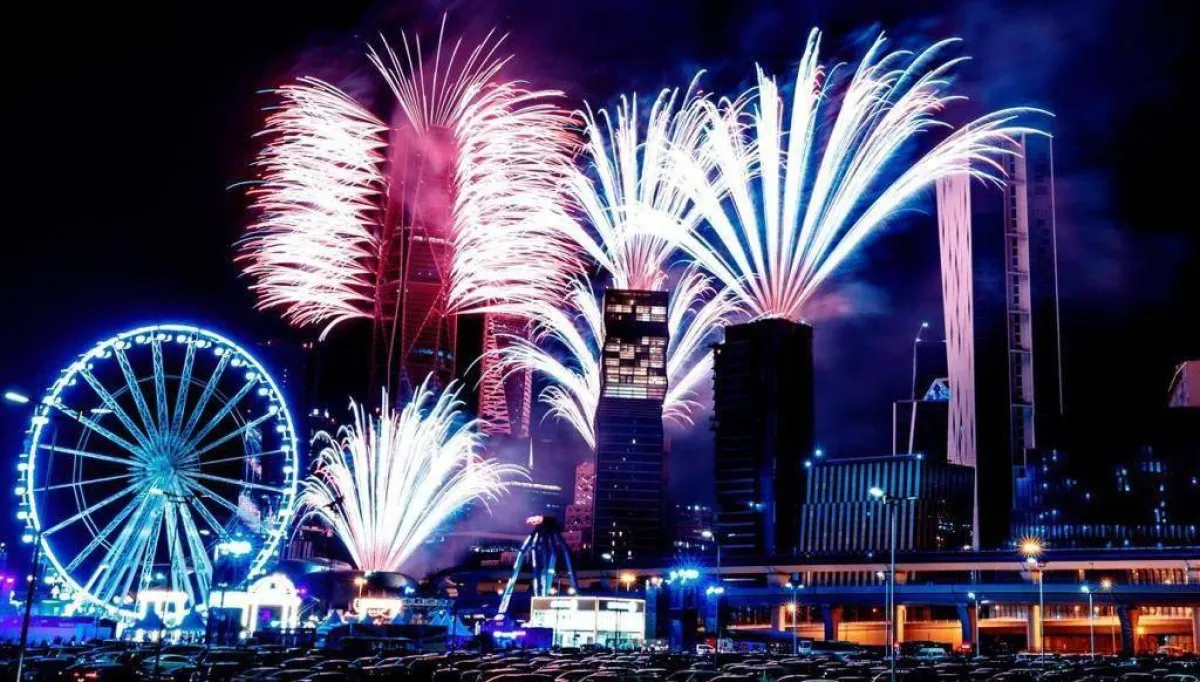 ألعاب نارية - الصورة من حساب تركي آل الشيخ