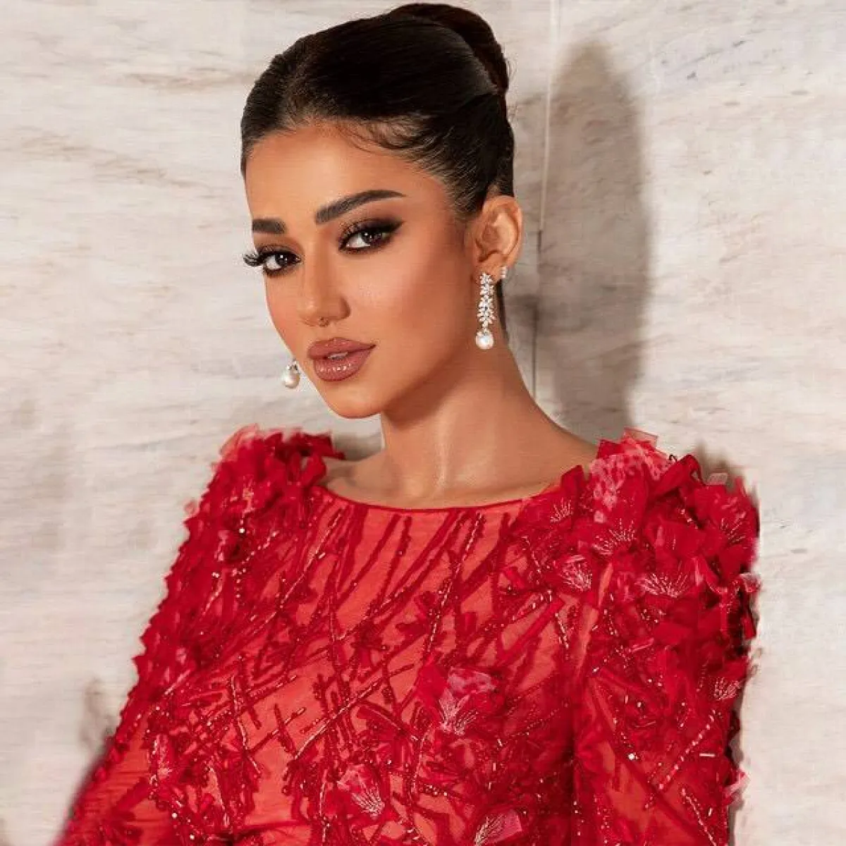 إطلالة رحمة رياض في حفل الدمام