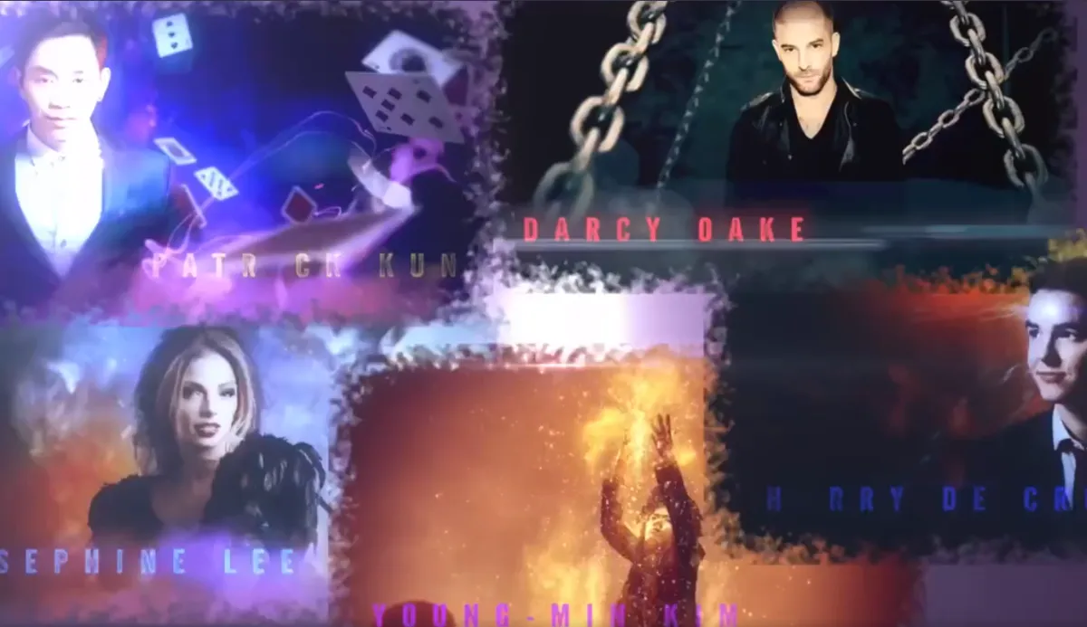 العرض السحري في بوليفارد - الصورة من حساب عيشها على تويتر