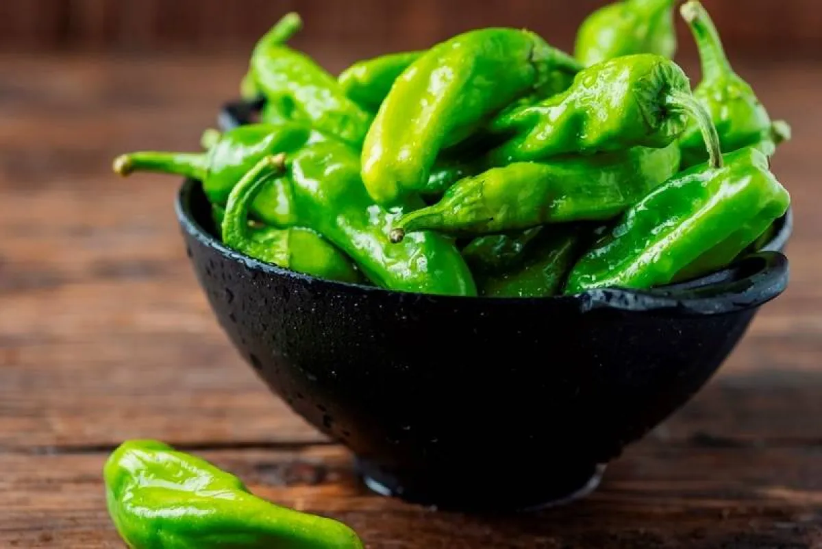 الفلفل الأخضر للشعر