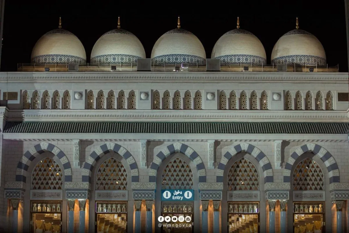 المسجد النبوي - الصورة من حساب وكالة شؤون المسجد النبوي