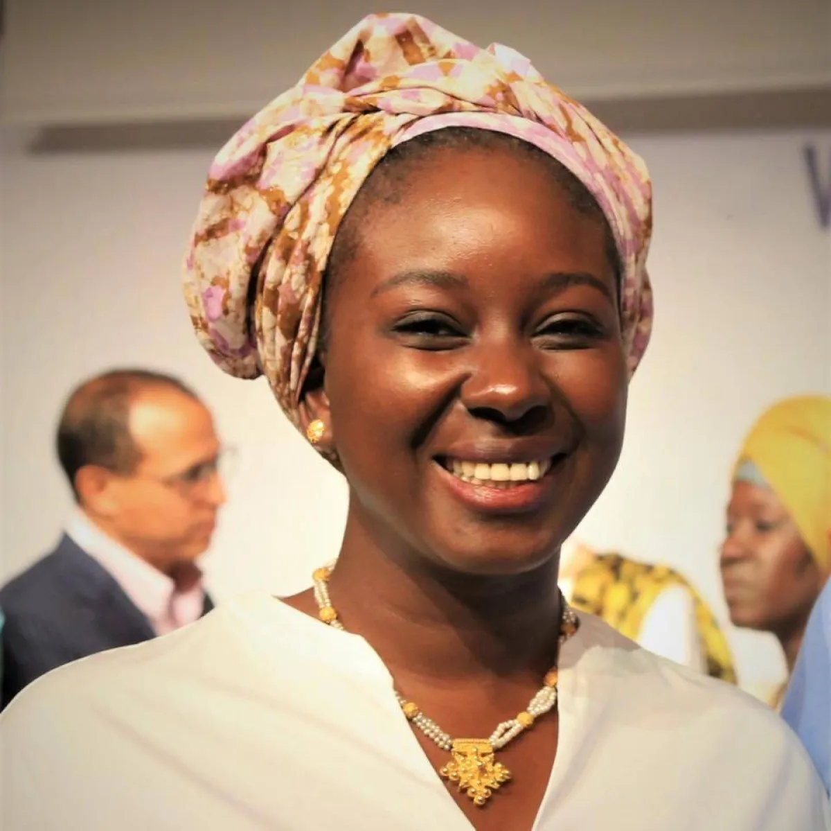 أيساتا لام رئيس غرفة التجارية في موريتانيا