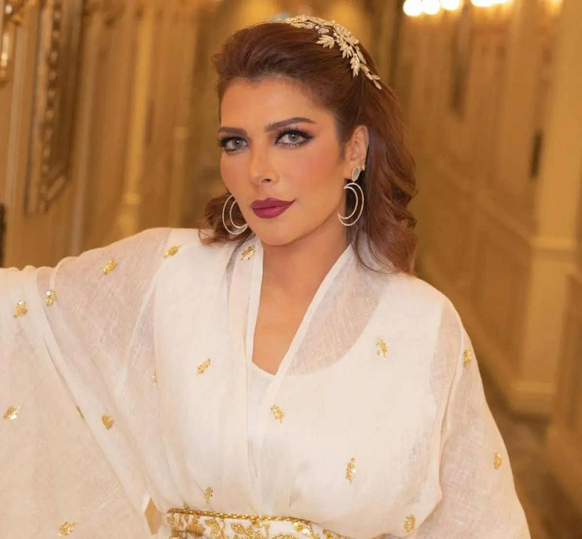 أصالة - الصورة من حسابها على الفيس بوك