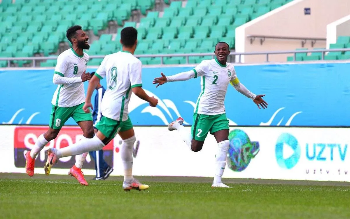 فوز المنتخب السعودي على البنجلاديشي- الصورة من حساب كأس آسيا على تويتر