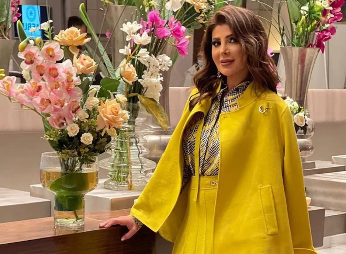 الهام الفضالة - الصورة من حسابها على الانستغرام