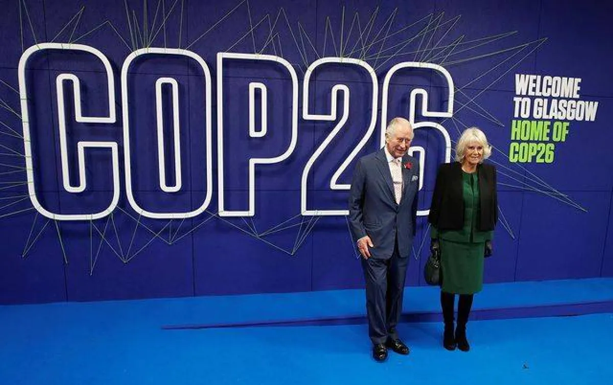 مشاركة الأمير تشارلز وزوجته كاميلا في القمة- الصورة من حساب Clarence House على إنستغرام