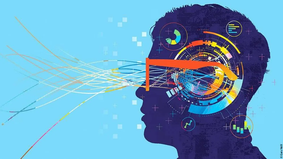 صورة تعبيرية للعالم الافتراضي ميتافيرس