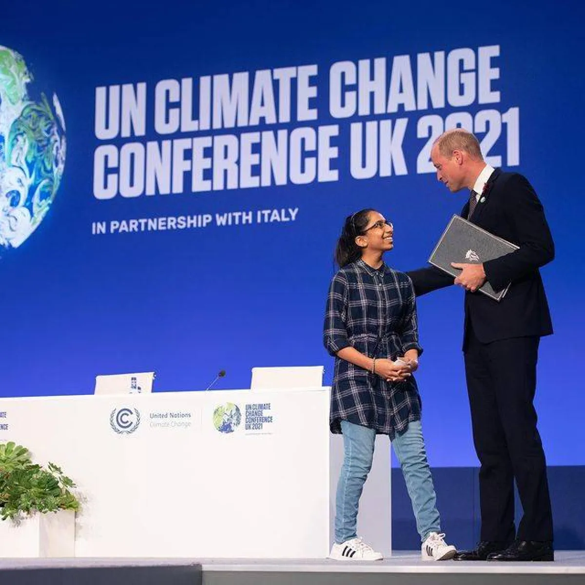 الأمير ويليام وفينيشا أوماشانكار