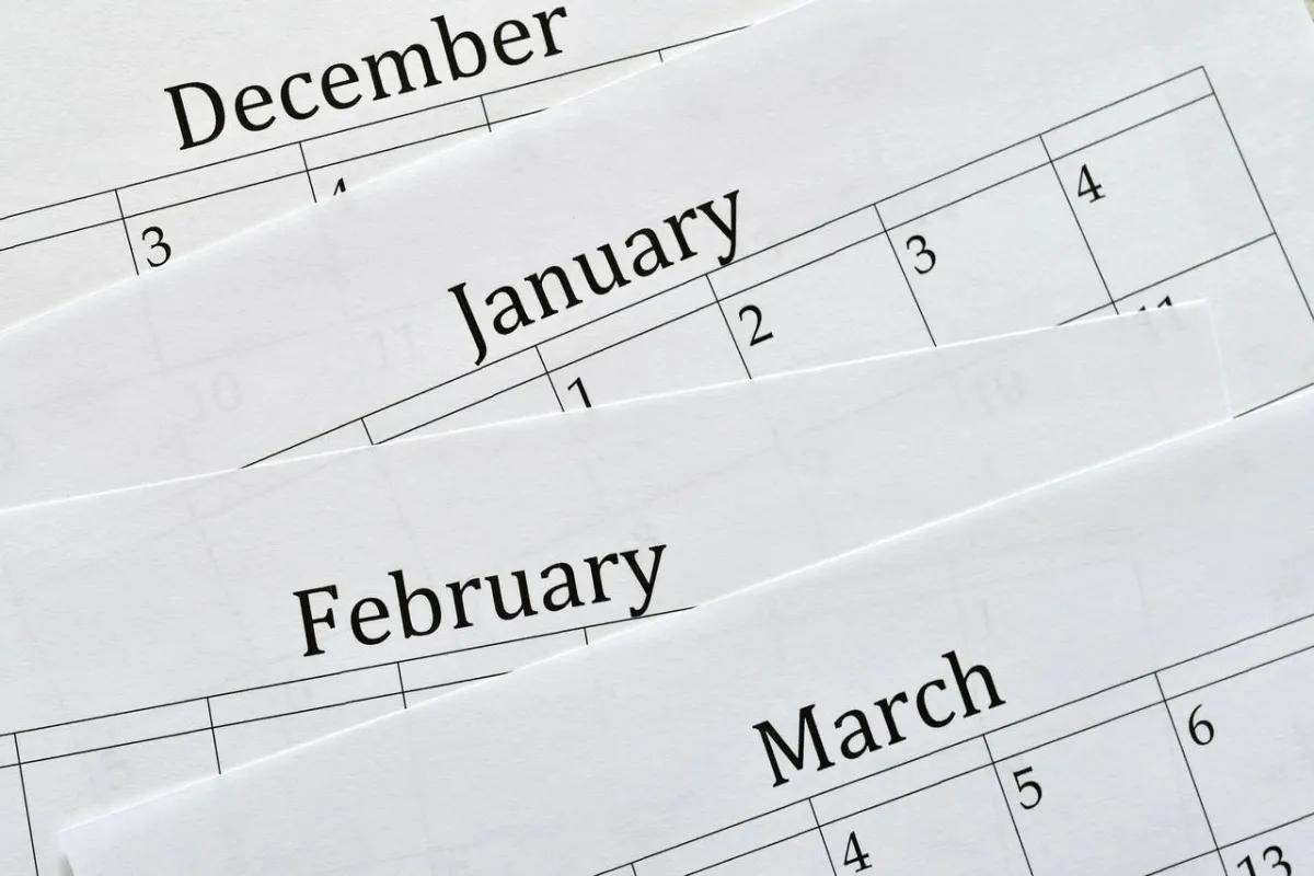 صورة لأشهر الشتاء