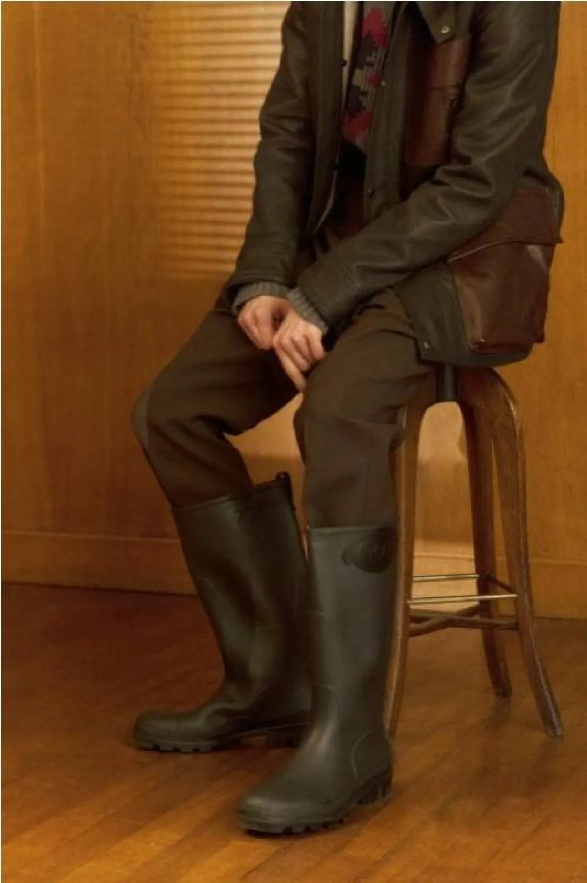 جزمة من الجلد باللون البني من تودز  Tod's