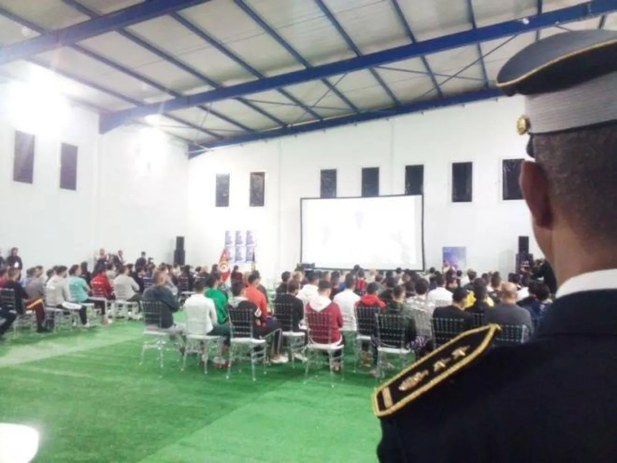 عرض سينمائي  خاص بالمساجين