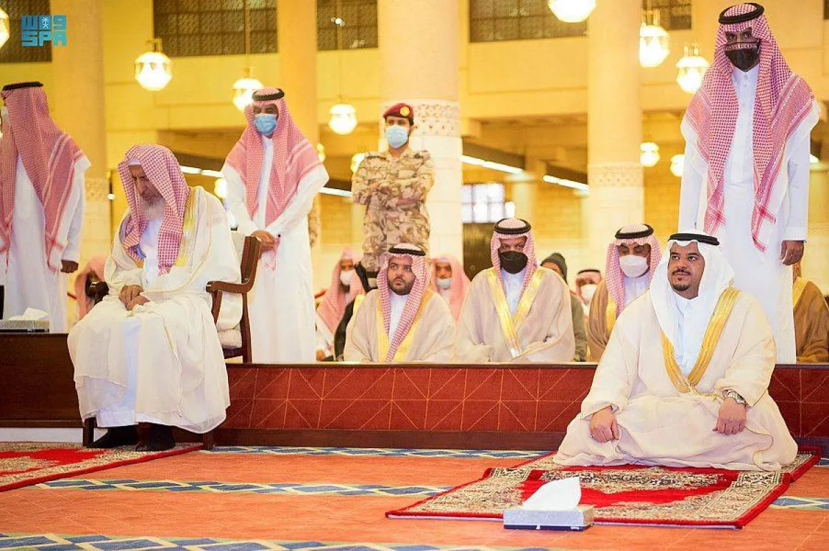 تأدية صلاة الاستسقاء - الصورة من واس