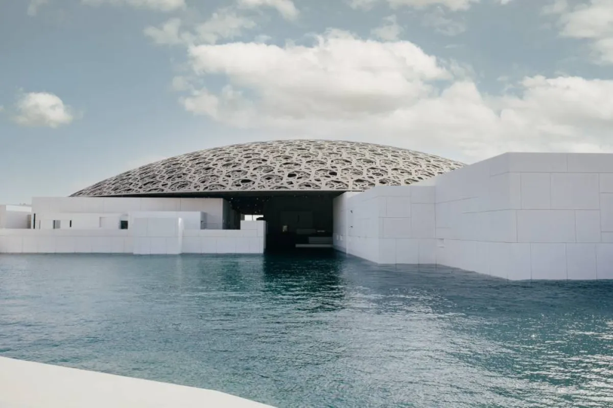 متحف اللوفر أبوظبي- الصورة من حساب متحف اللوفر أبوظبي على تويتر