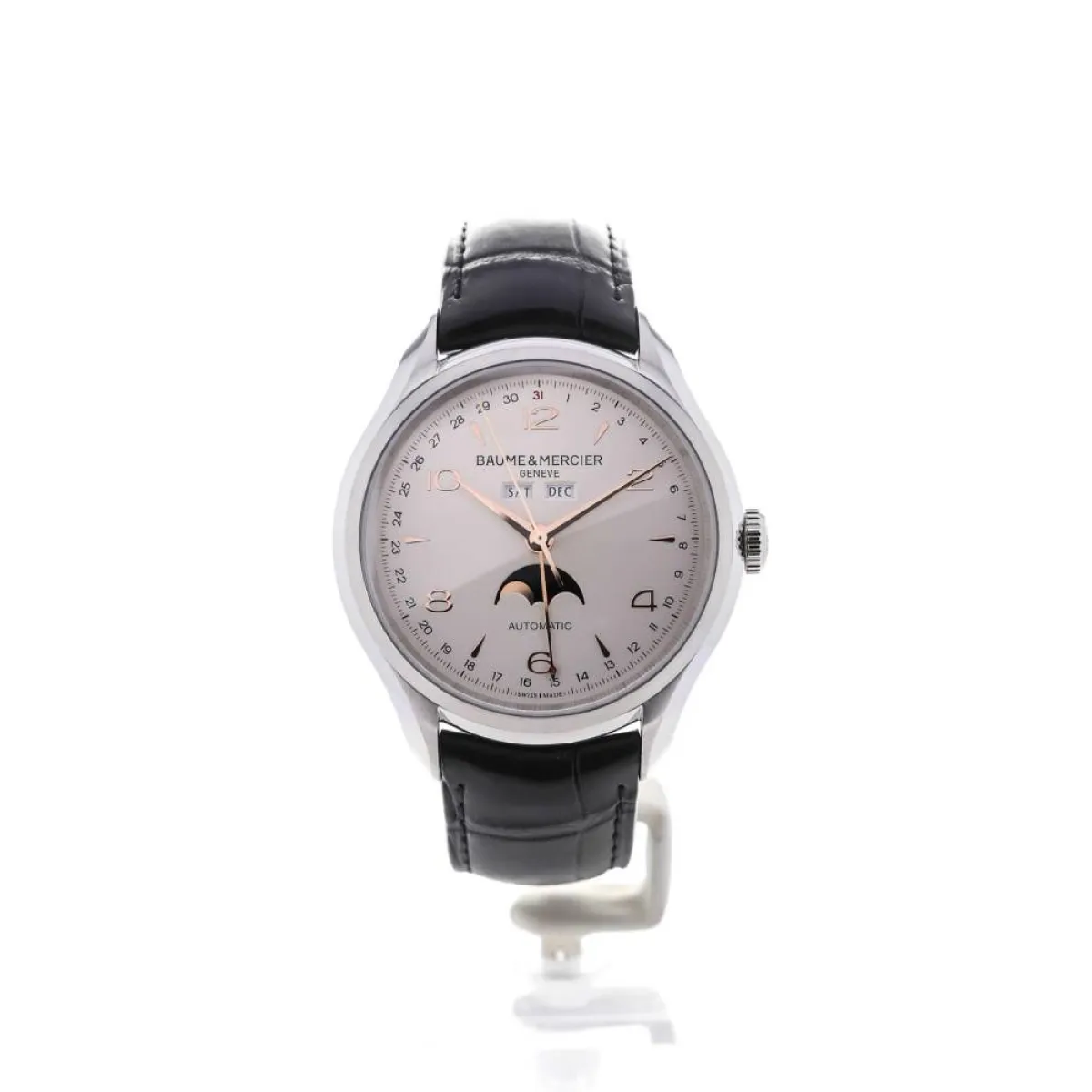 ساعة يد نسائية بأطوار القمر من Baume&Mercier 