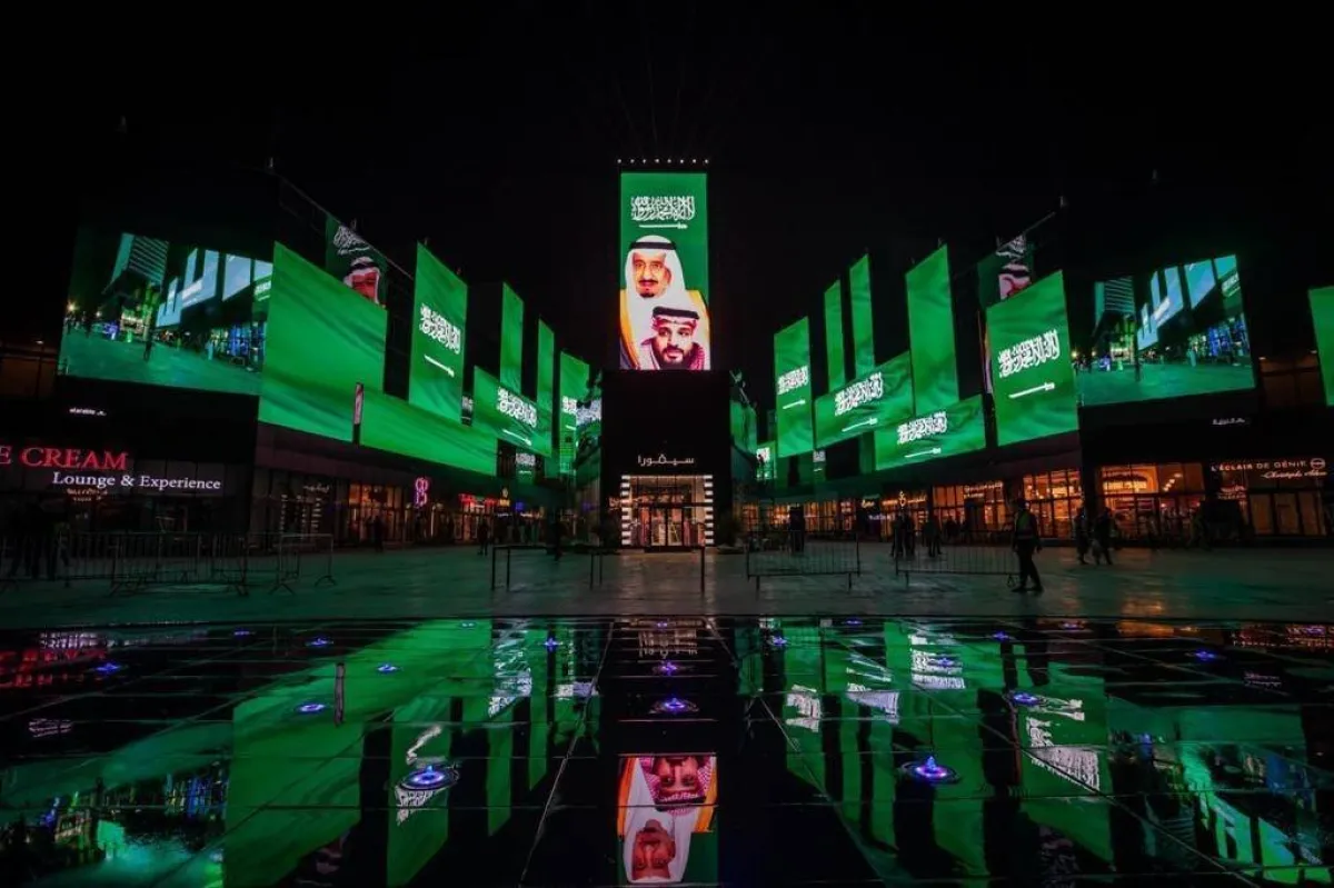 منطقة بوليفارد - الصورة من حساب موسم الرياض