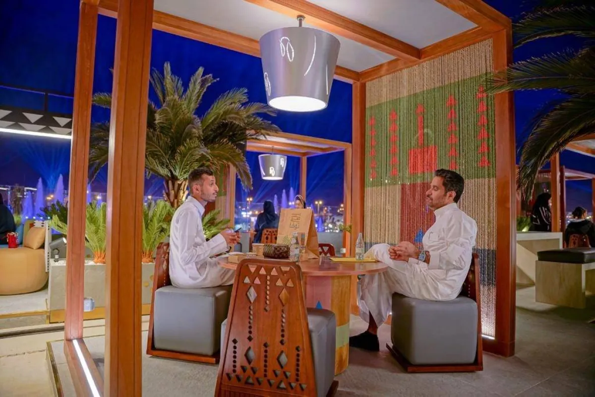 مطاعم البوليفارد - الصورة من حساب موسم الرياض