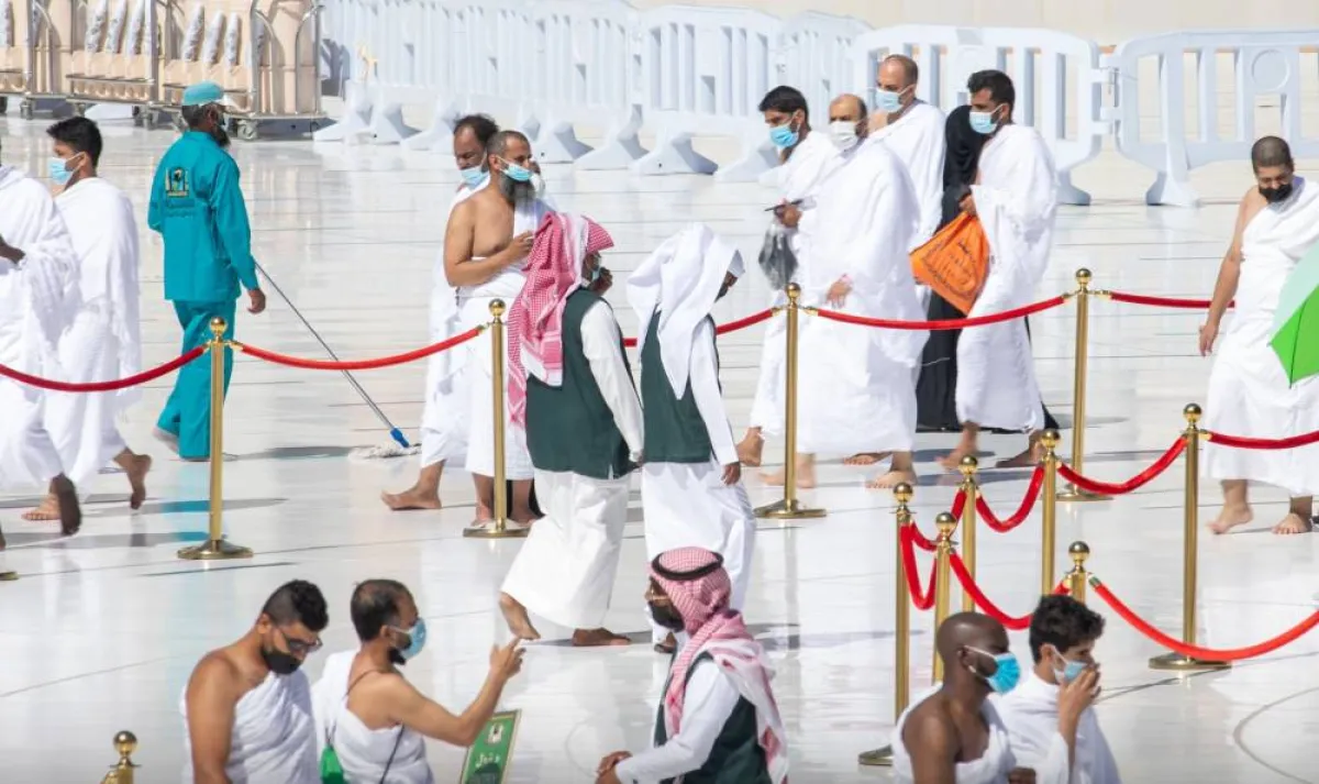 خدمات إدارة الحشود لزوار بيت الله الحرام