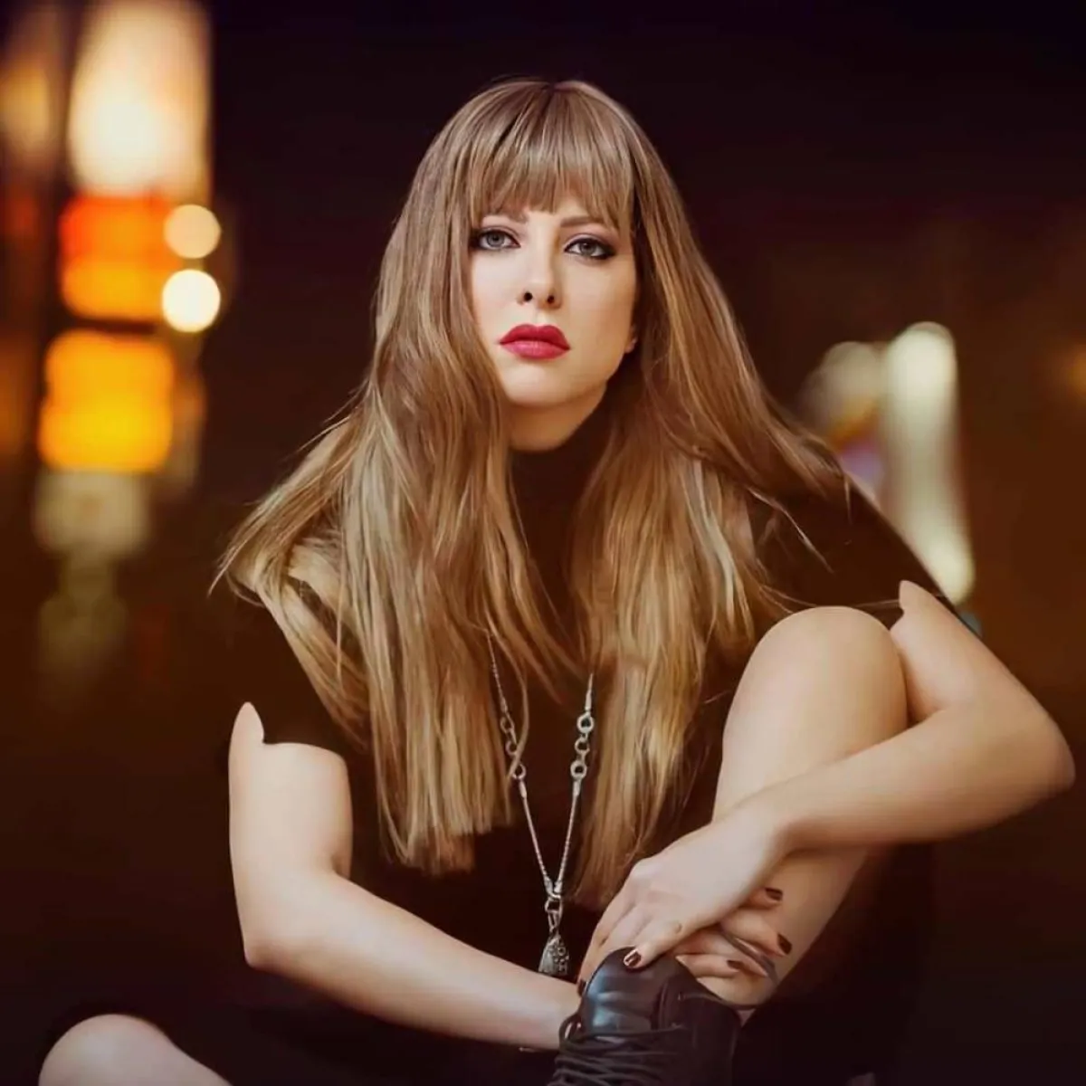 ريم مصطفى - الصورة من حسابها على الفيس بوك