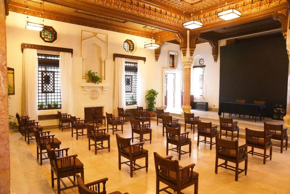 قاعة المؤتمرات - الصورة من المسؤول الإعلامي بالمهرجان