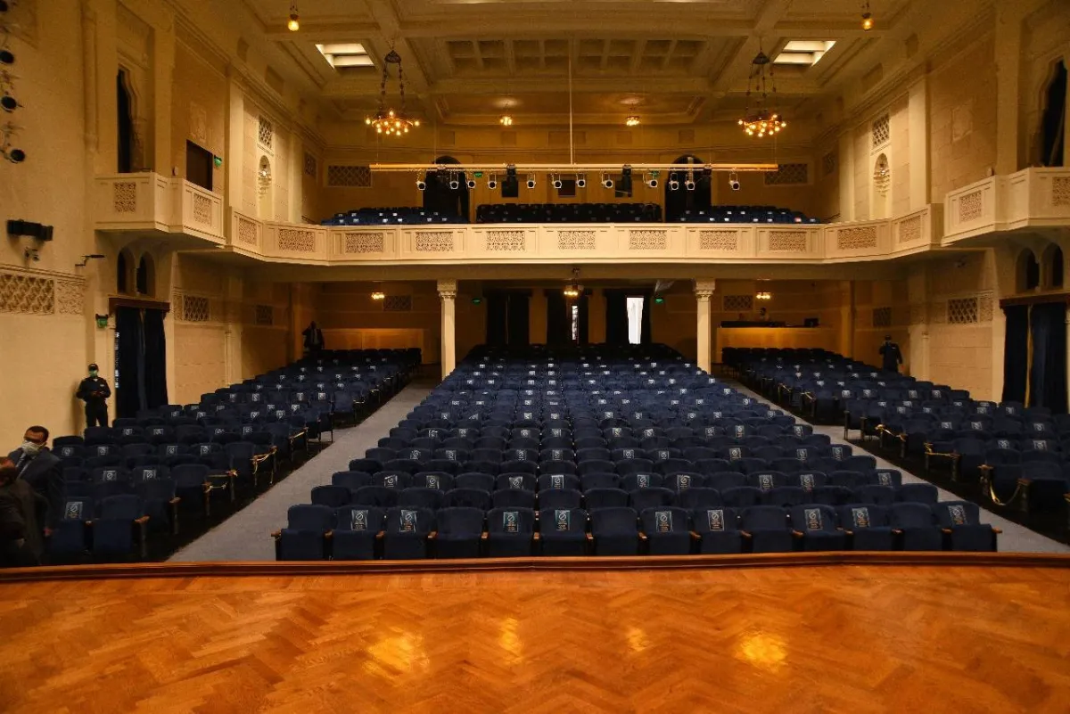 قاعة إيوارت التاريخية بعد تجديدها - الصورة من المسؤول الإعلامي بالمهرجان