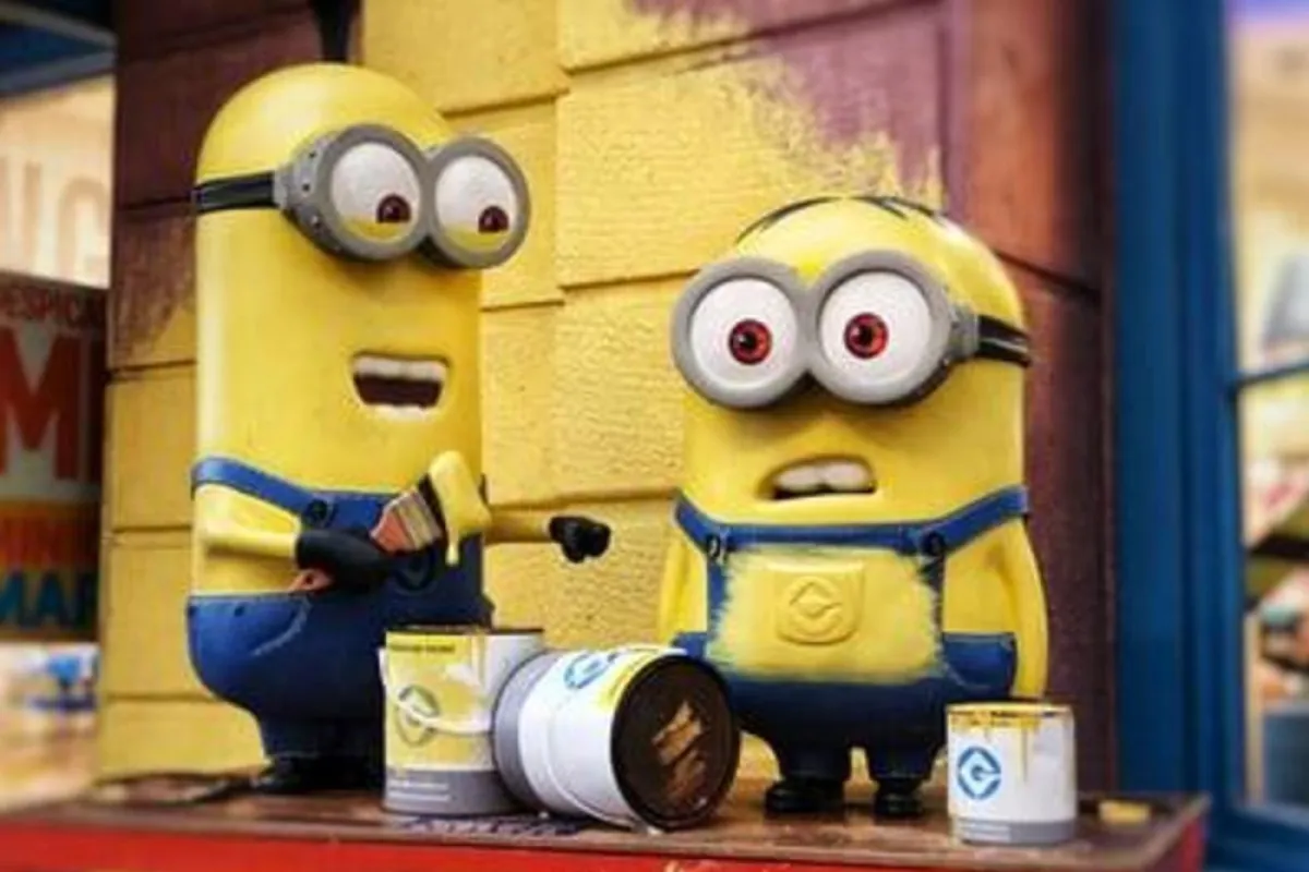 صورة لشخصيتين كرتونيتين