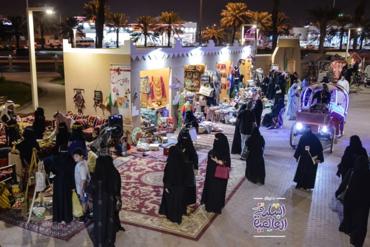 فعالية عرس الأولين - الصورة من حساب مهرجان البلدة العالمية بتويتر