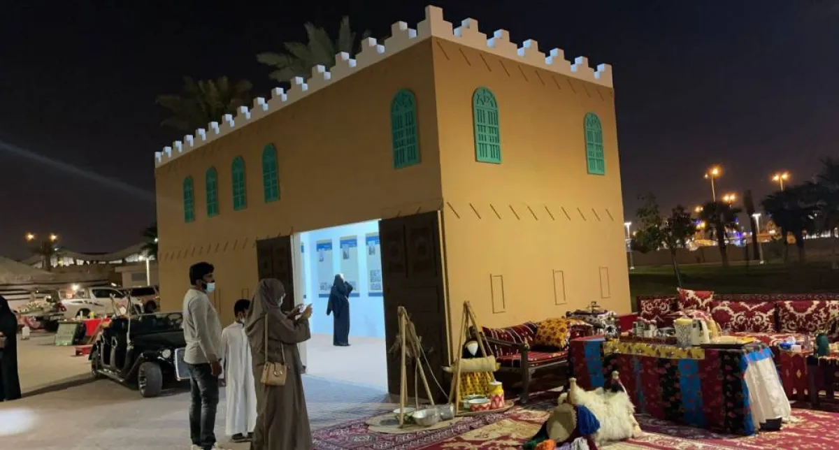 قصر المربع من فعاليات مهرجان البلدة العالمية - الصورة من حساب مهرجان البلدة العالمية