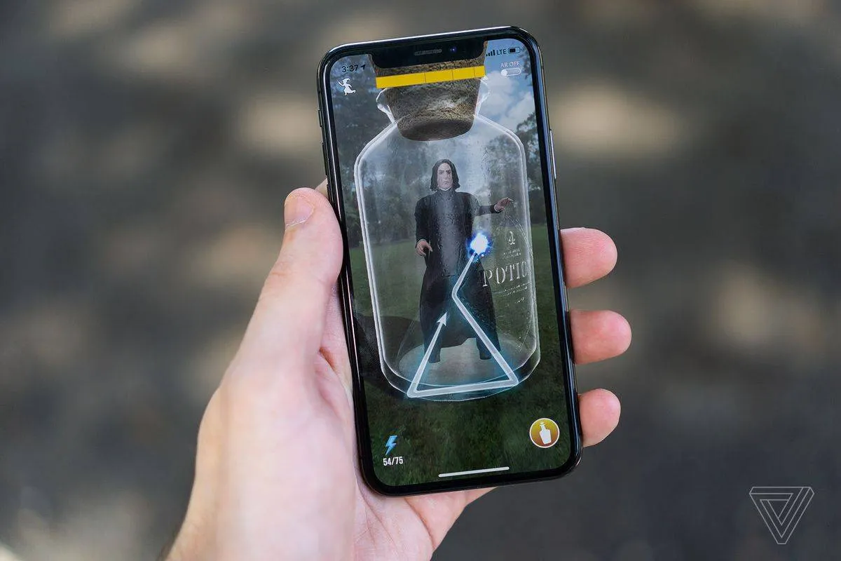 صورة من لعبة هاري بوتر ويزارد يونيت على الهواتف الذكية