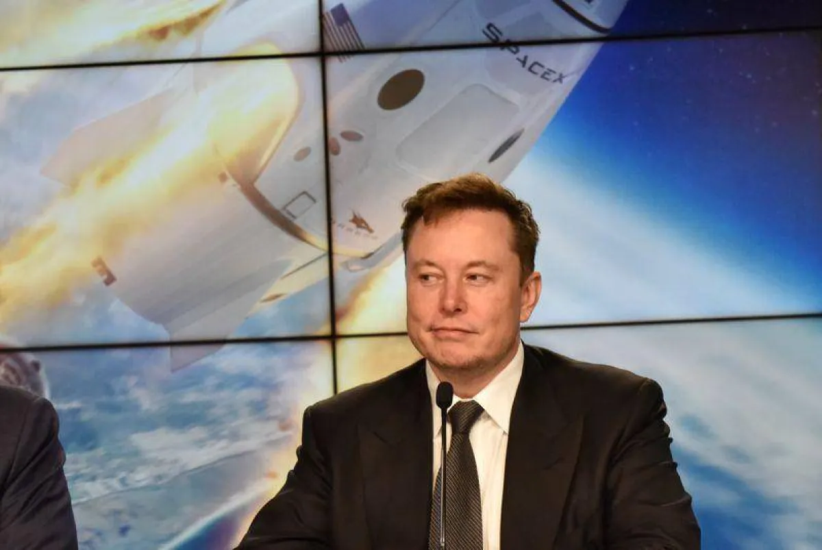 elonmusk. الصورة من reuters