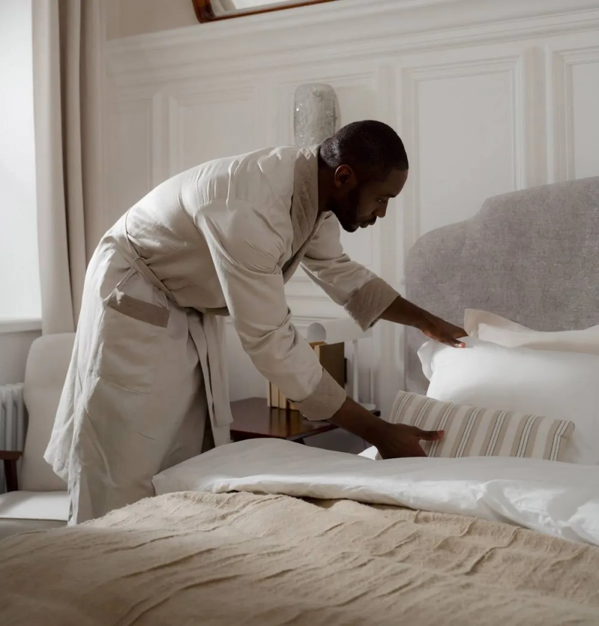 فوائد الصحة العقلية لترتيب سريرك 