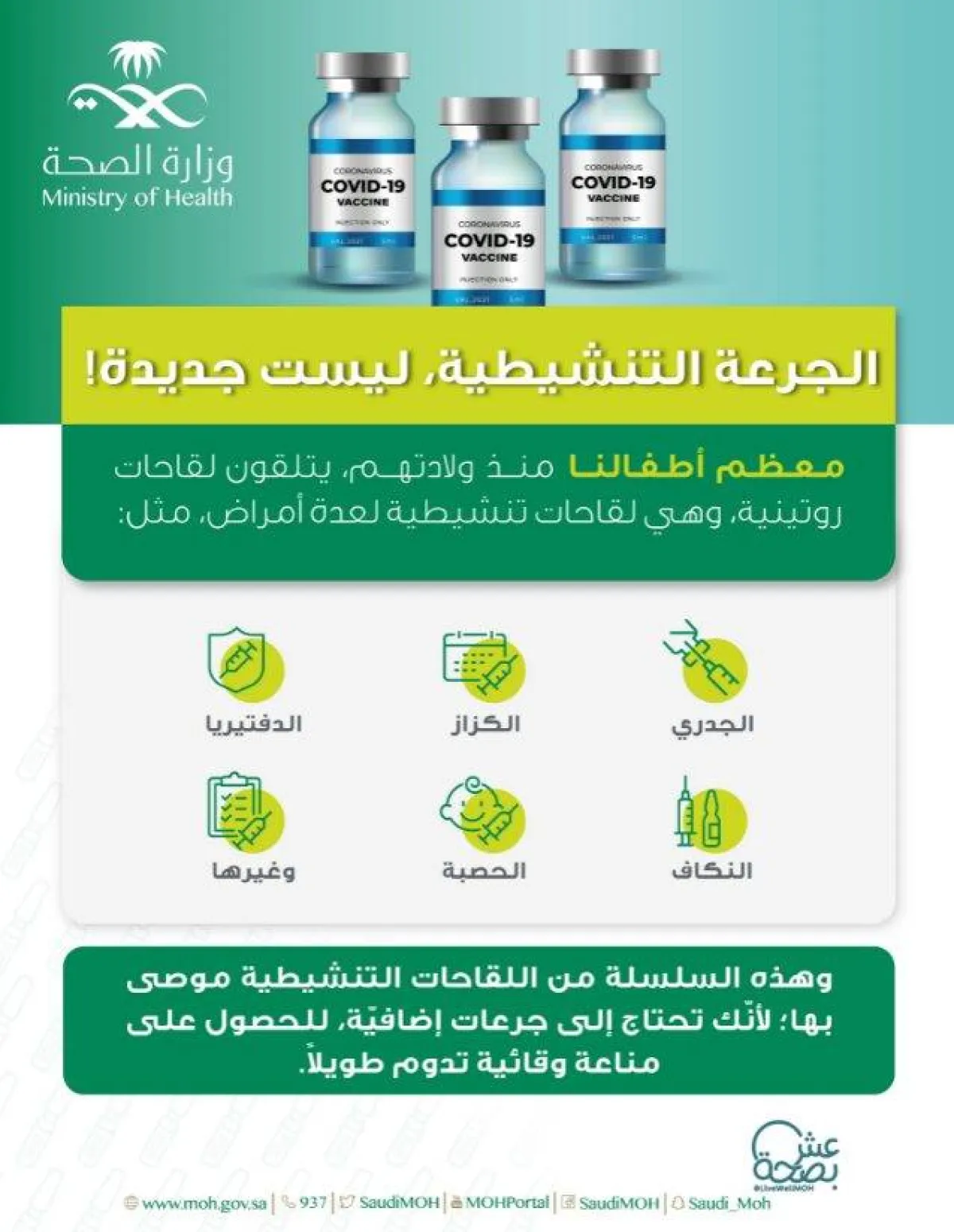 الجرعة التنشيطية ليست جديدة